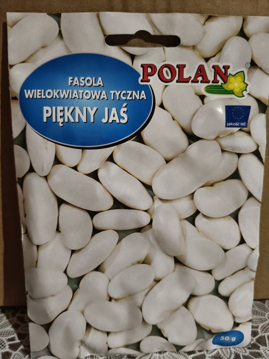 Fasola tyczna Piękny Jaś