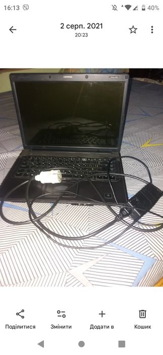 Ноутбук HP читати опис.