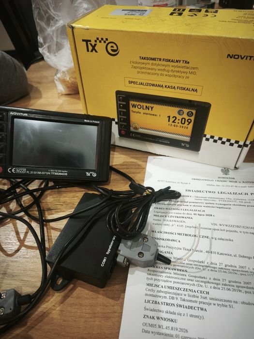 Taksometr novitus tx-e