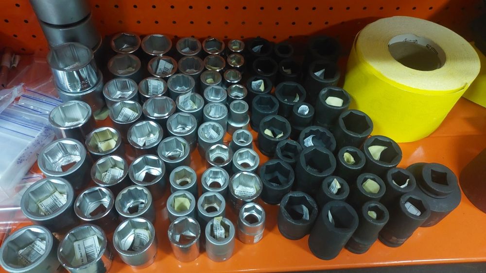 Головки торцевые 1/2, 3/4, 1 дюйм(а). E-профиль.