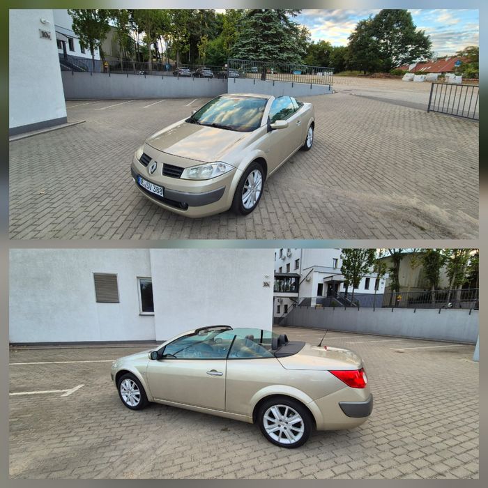 Renault Megane Cabrio automat 1.6 benzyna.