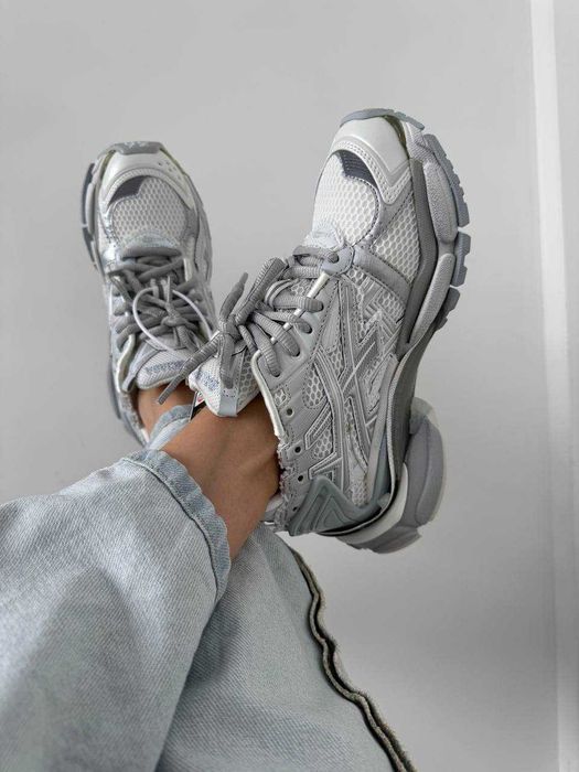 Кросівки Balenciaga Runner Trainer Premium White/Grey