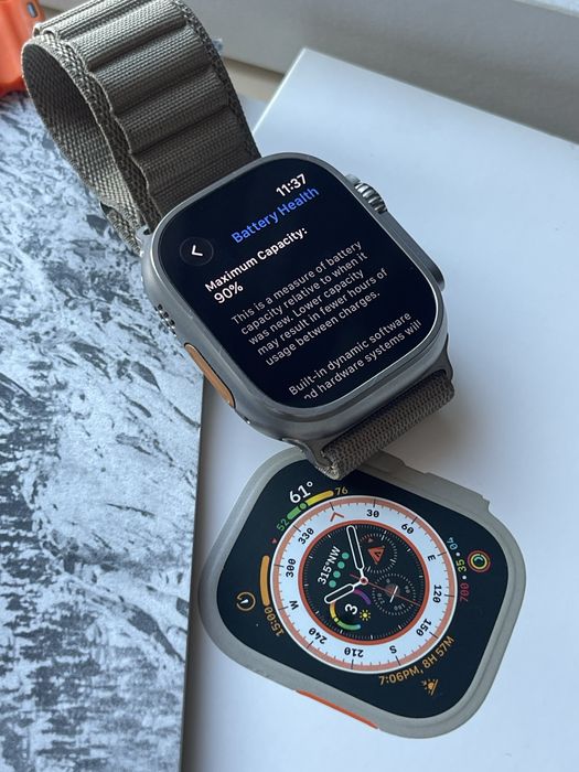 Apple Watch Ultra 1 | Повний комплект  | АКБ 90%