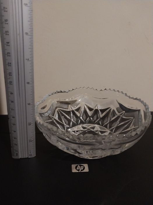 Хрустальная вазочка, салатница времен СССР