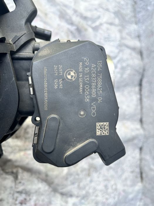 Kolektor dolotowy ssący, przepustnica Bmw N20 2.0i