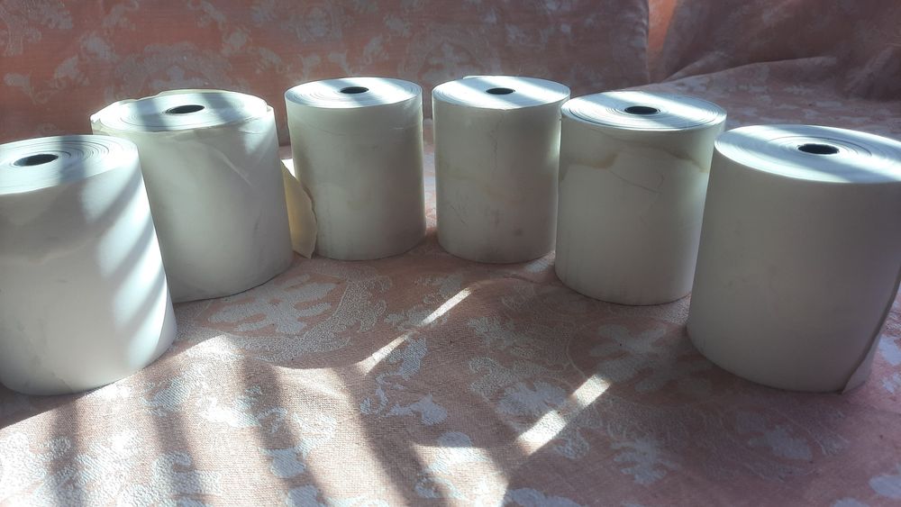 2 розміра. Касова стрічка. Термолента. Термострічка. Чековая лента.