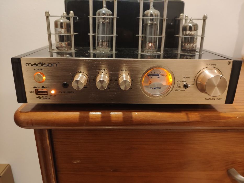Amplificador válvulas MAD-TA10BT