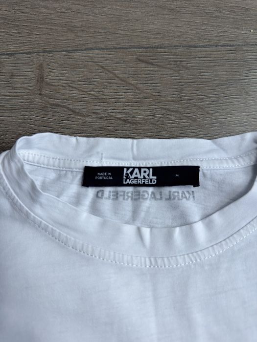 Футболка Karl Lagerfeld біла