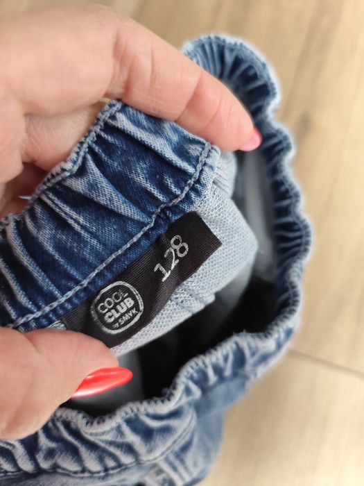 Spodnie jeansowe smyk 128