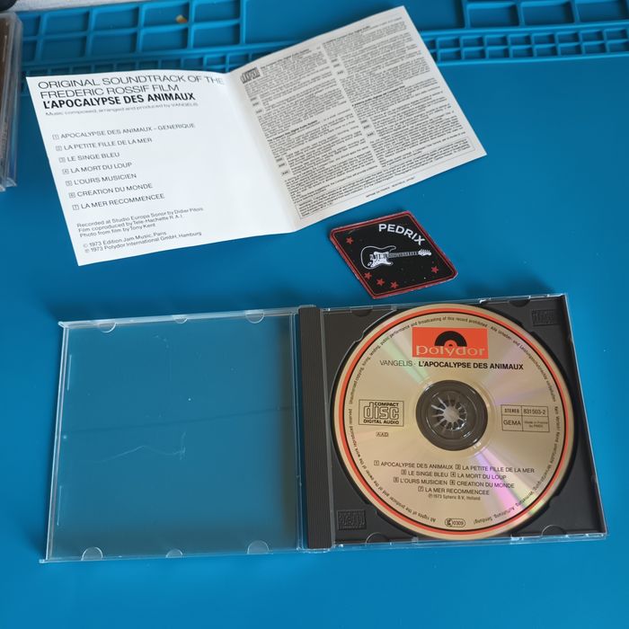 Vangelis > L' Apocalypse des animaux  CD