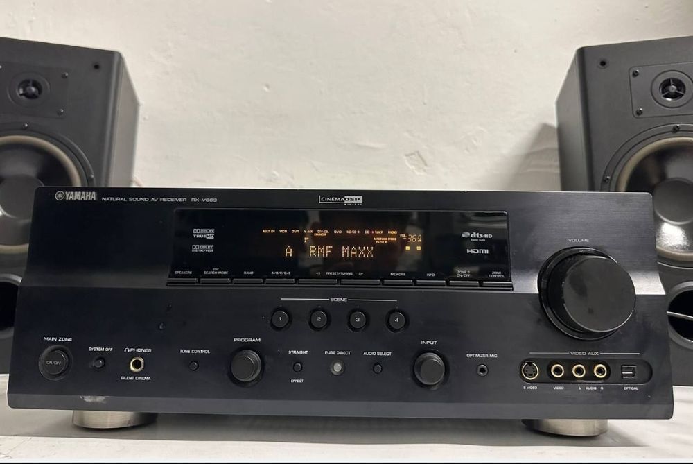 7.1 AV Amplituner Yamaha RX-V 663, HDMI, 7*130 Watt