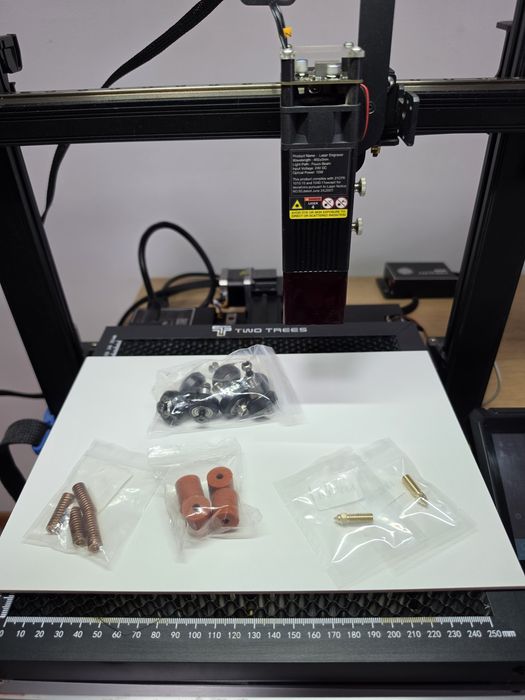 Impressora 3D Ender 3 S1 plus + Laser 10w