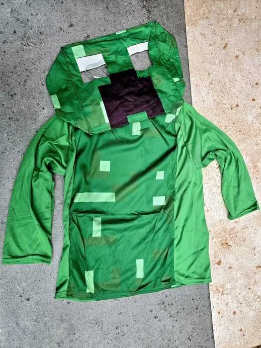 Strój przebranie Minecraft dla dzieci Creeper rozm L nowy