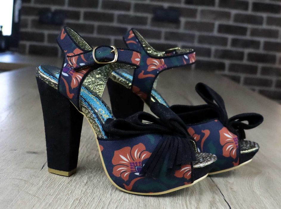 Irregular Choice damskie sandały na słupku 38 ( 24 cm)