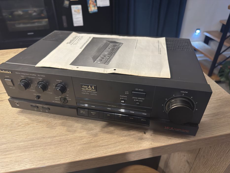 Wzmacniacz i deck technics