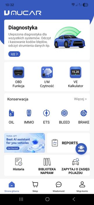 Wieczna aktywacja do Thincar Thinkdiag+ i Mucar