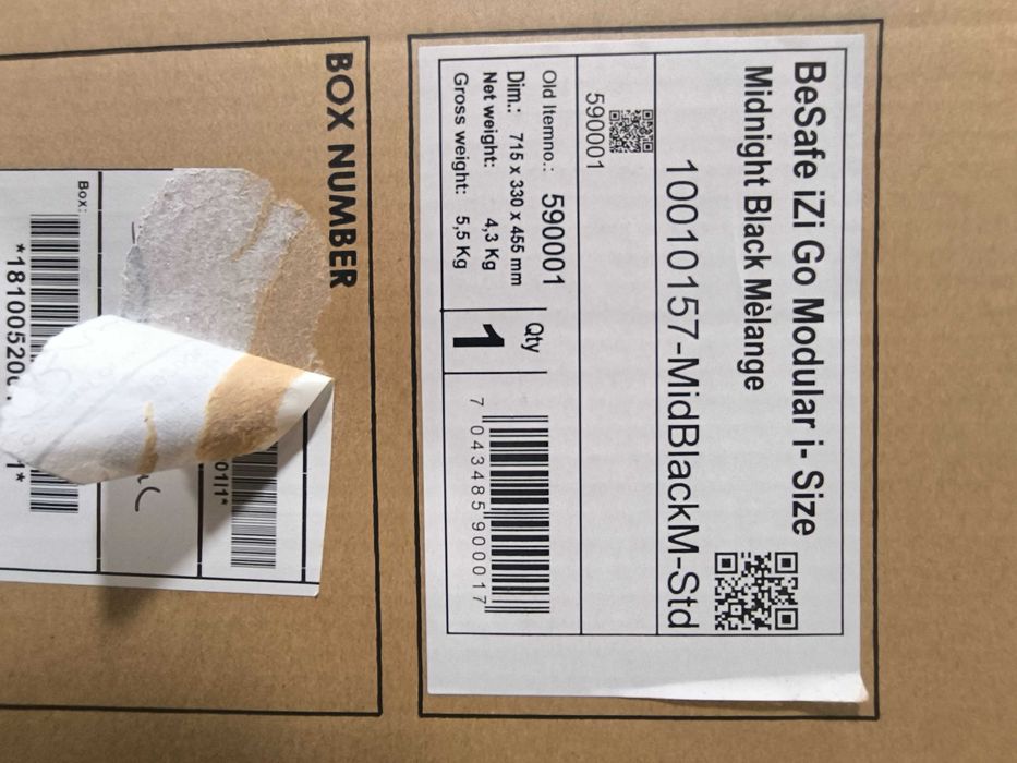 Ovinho para Bebé BeSafe iZi Go com izofix Novo