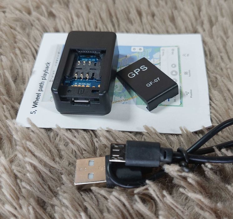 GPS Трекер - GSM микрофон с функцией аудио мониторинга для авто и дома