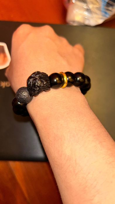Conjunto Colar Longo de Cristais + Pulseira Unisex (Nova) - €24