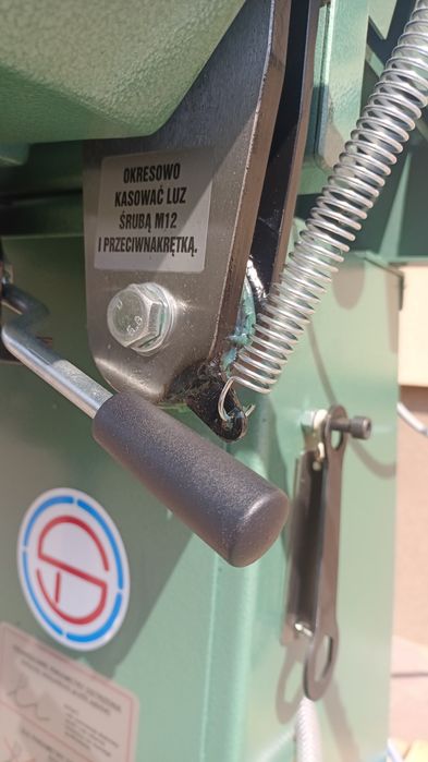 Ostrzarka rozwierak Drozdowski, trak taśmowy   serwis