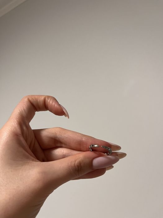 Срібний персеть в вигляді цепочки