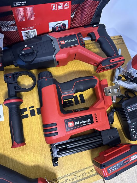 Продам свій власний набір лобзик степлер перфоратор шабельна Einhell