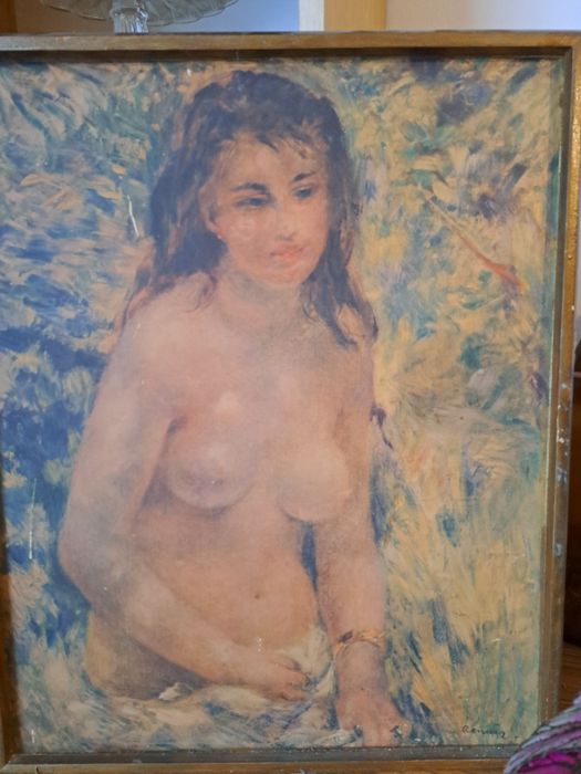 Obraz akt w słońcu olej