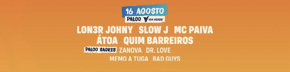 Bilhete O Sol Da Caparica Vip Dia-16