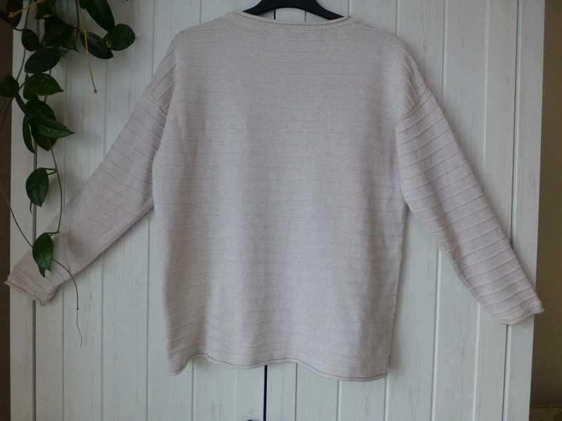 Crew Clothing Company beżowy damski sweter 46