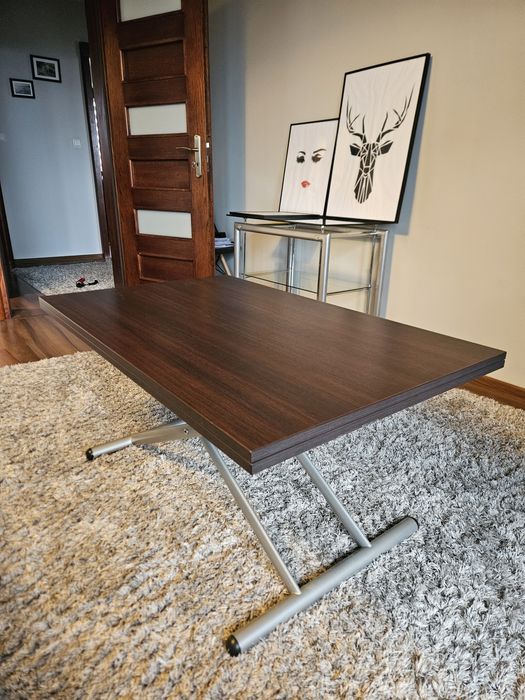 Stół regulowany podnoszony i rozkładany (kawowy/ do jadalni)