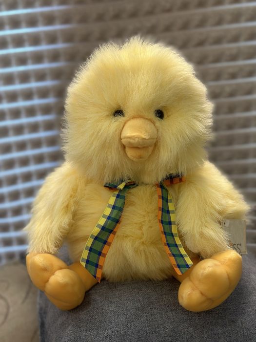 Мʼяка іграшка ципля