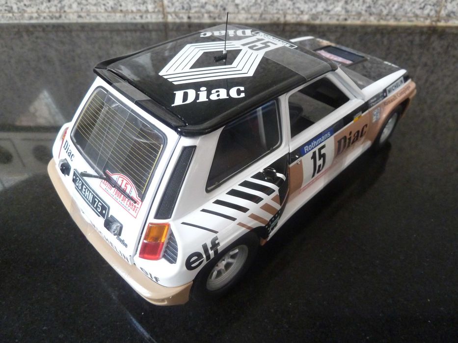 1:18 UH, Renault 5 Turbo, Diac, AutoArt, Minichamps