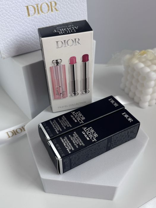 Набір бальзамів  Dior Addict Lip Glow 01, 012