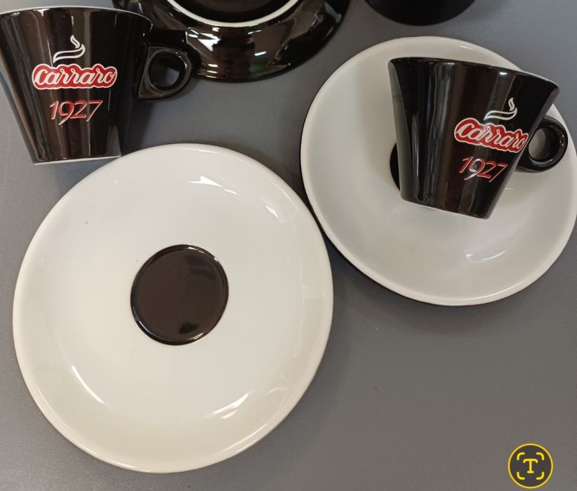 Chavenas de café Carraro 1927