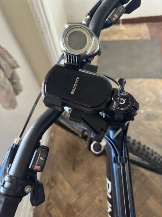 Bicicleta com macha