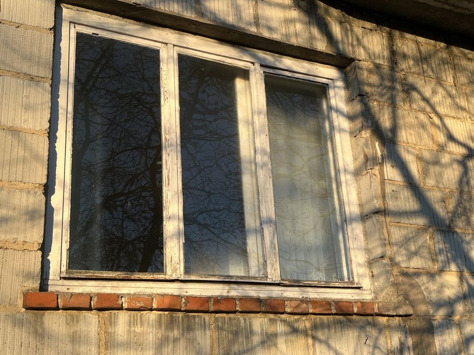 Okna drewniane z demontażu