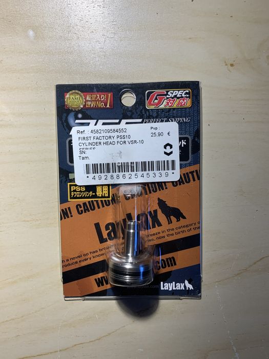 Cabeça de cilindro airsoft sniper vsr10