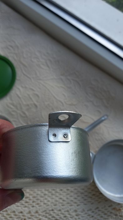 Дитячий іграшковий посуд алюміній