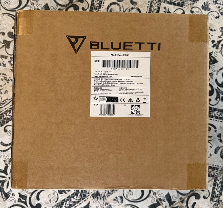 BLUETTI EB3A  нові запаковані привезені з Німеччини
