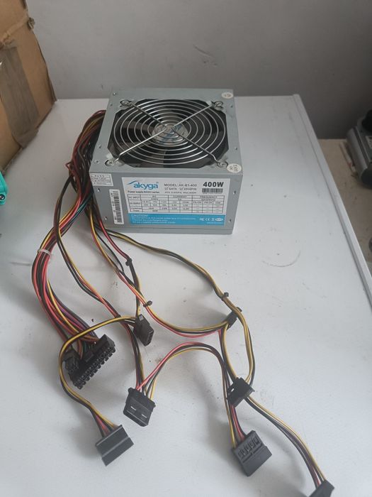 Zasilacz ATX Akyga AK-B1-400 jak nowy