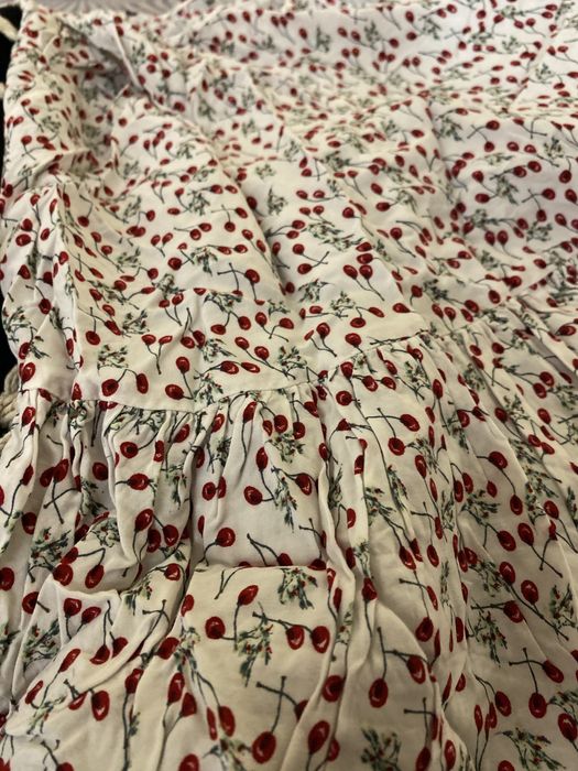 Top peplum colorido floral