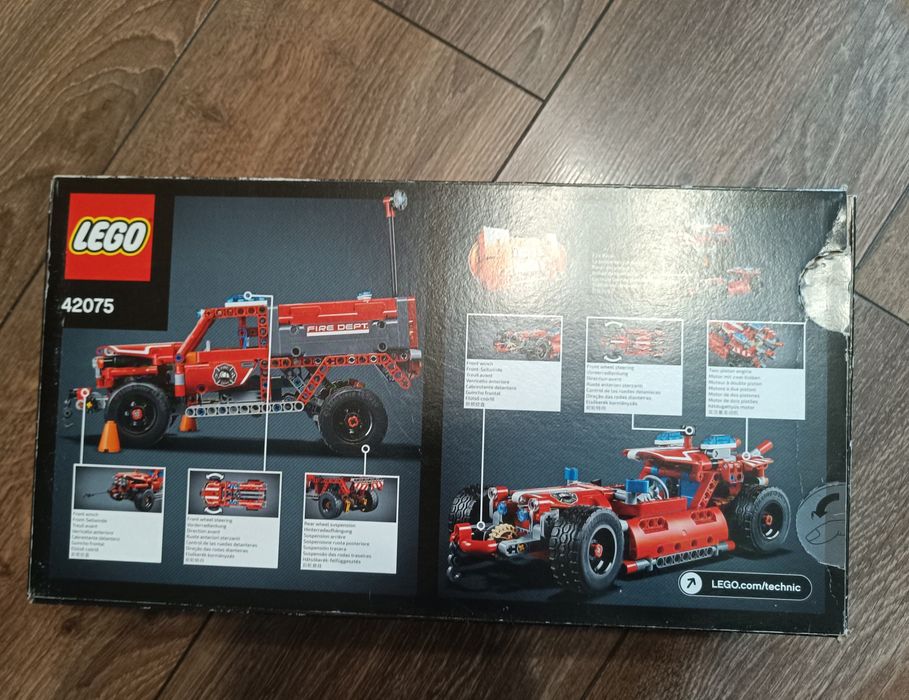 LEGO 42075 TECHNIC Pojazd szybkiego reagowania straż pożarna