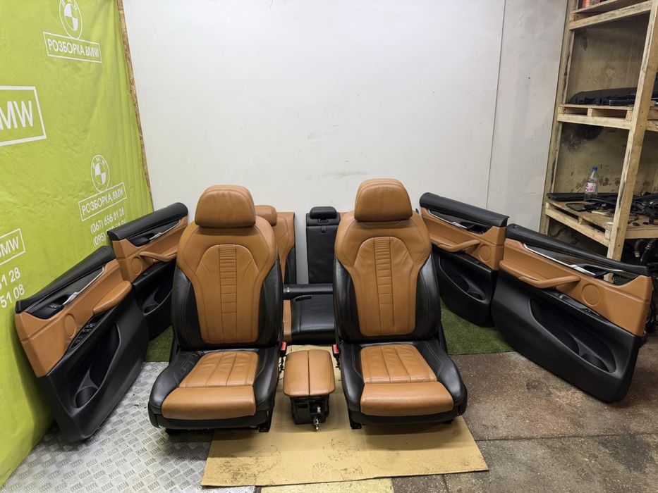 Передние Сидения Комфорт BMW X5 f15 x6 f16 Сиденья БМВ Х6 ф16 Сидіння