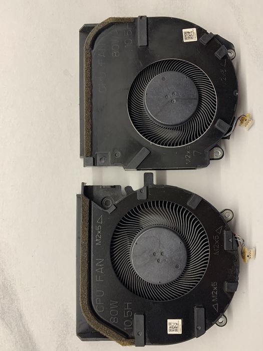 Кулери вентилятор ноутбука HP Victus 80 Wt GPU і CPU під відновлення