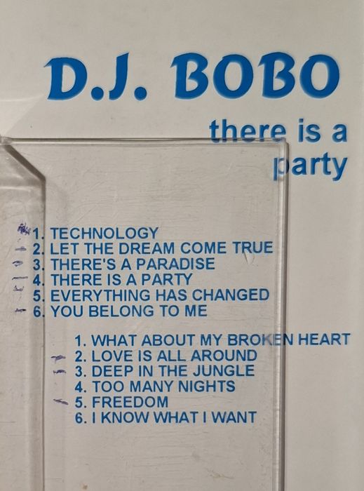 Kaseta DJ BOBO - There Is A Party / 1994 PL