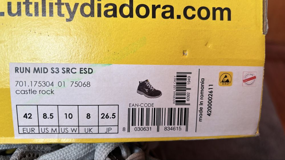 Buty robocze BHP Diadora 42