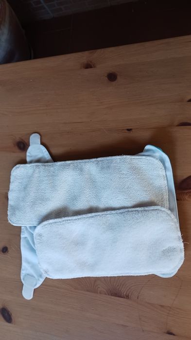 8 fraldas reutilizáveis (gyzzo e blueberry)