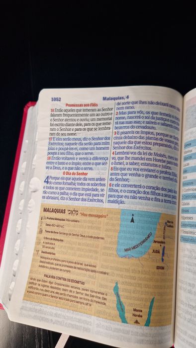 Bíblia da Mulher Cristã Floral Dália Pink