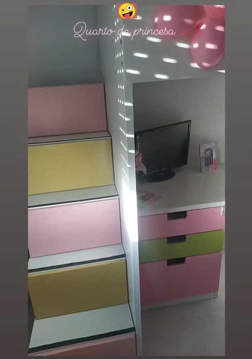 Cama criança beliche