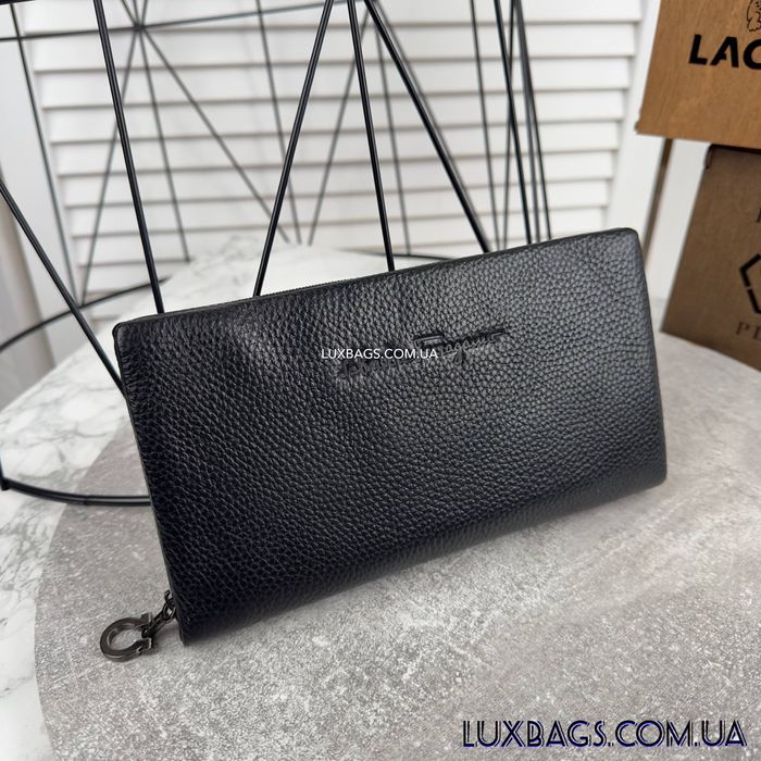 Мужской кошелек клатч Salvatore Ferragamo чоловічий шкіряний гаманець